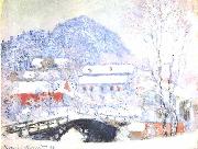 Claude Monet Sandvika, Norway oil painting reproduction